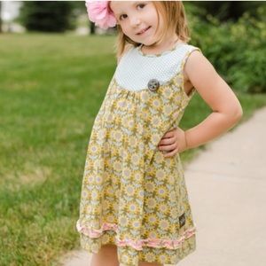HTF Matilda Jane Peaches and Cream Dress
